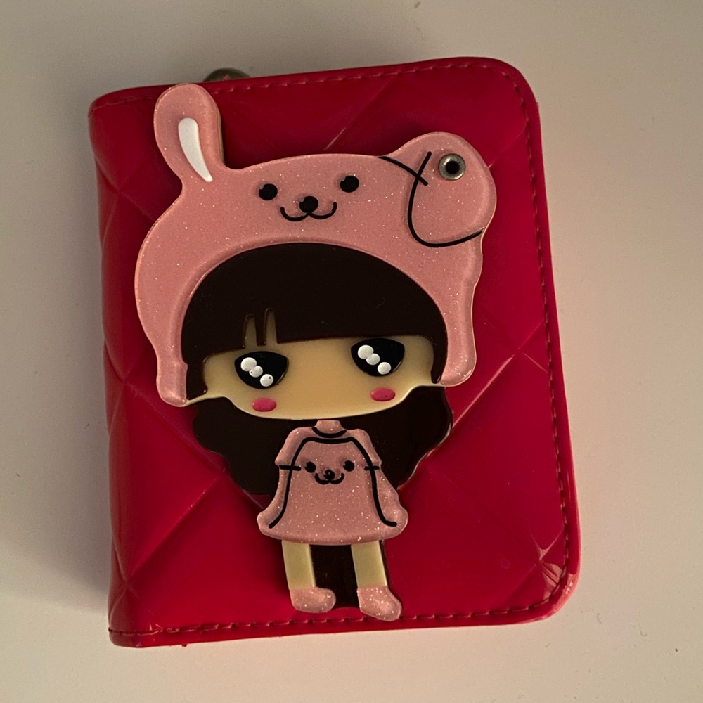 Girls mirrored wallet